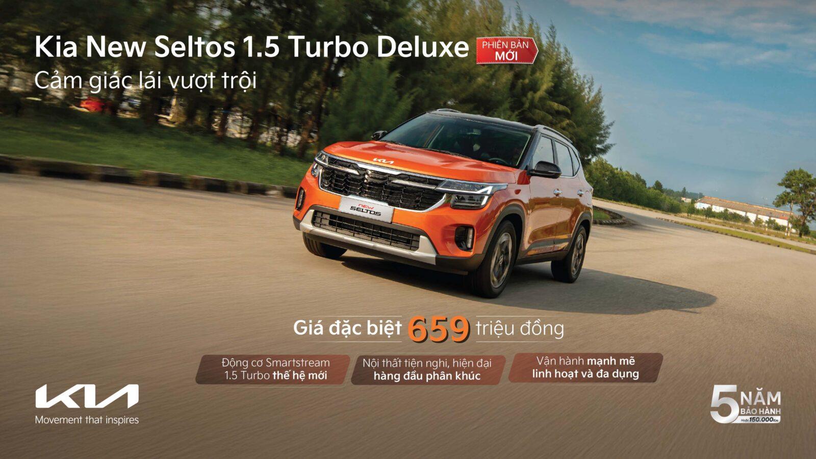 New Seltos 1.5 Turbo Deluxe