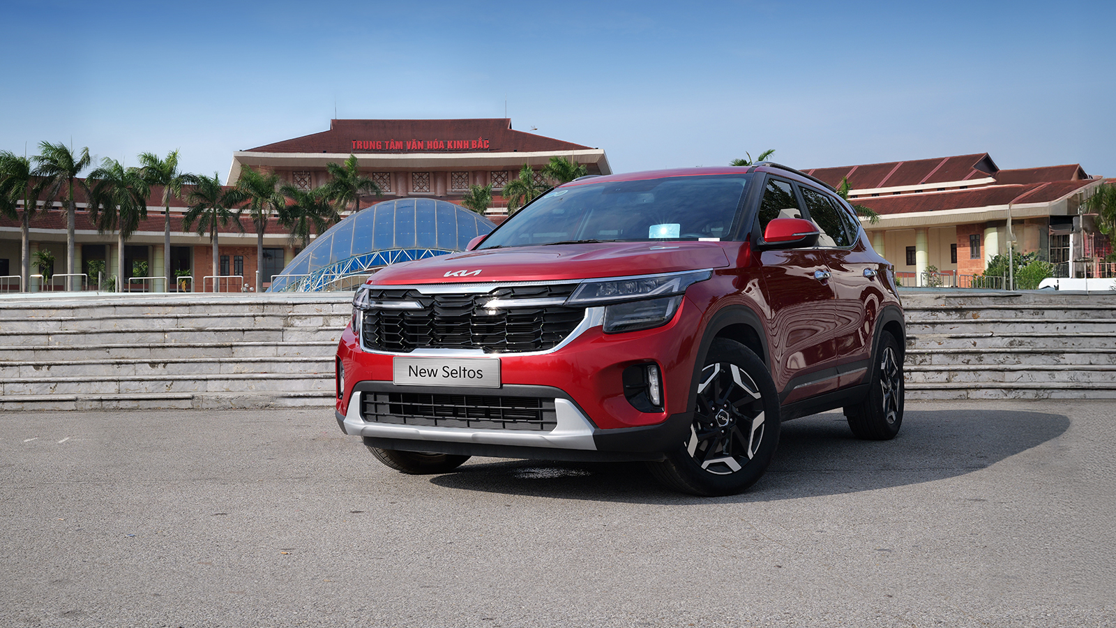 Kia New Seltos hưởng mức ưu đãi giá đặc biệt lên đến 55 triệu đồng. 